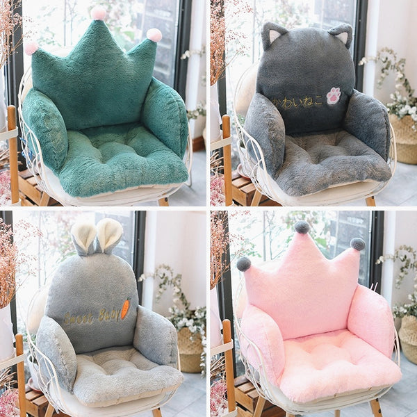 Kawaii Crown Seat Cushion JK3025