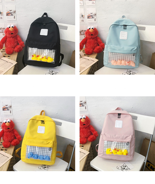 Cute Ducks and Pigs Backpack JK2076