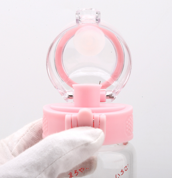 Cute Strawberry Glass Water Bottle  JK2384