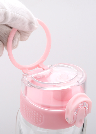 Cute Strawberry Glass Water Bottle  JK2384