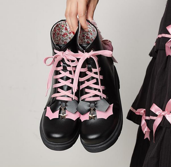 Fashion Bowtie Martin Boots JK2899