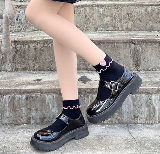 Pretty Heart Socks JK3517