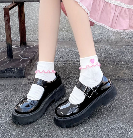 Pretty Heart Socks JK3517