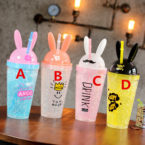 New Style Rabbit Ears Water Bottle  JK1237