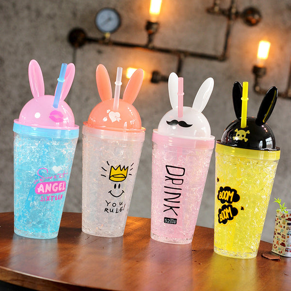 New Style Rabbit Ears Water Bottle  JK1237