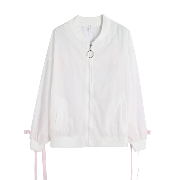 Fashion Bandage Sunproof Coat JK1451