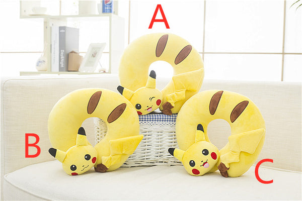 Cute Pikachu U-shaped Pillow JK1457