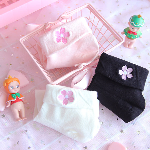 Cute Sakura Flower Socks JK1381