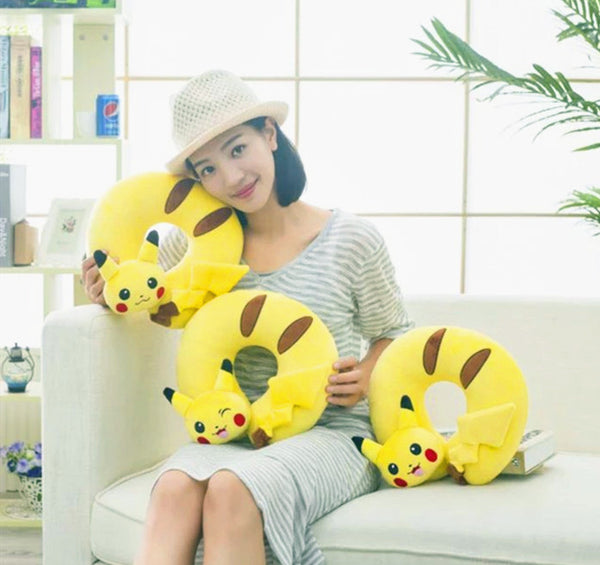 Cute Pikachu U-shaped Pillow JK1457