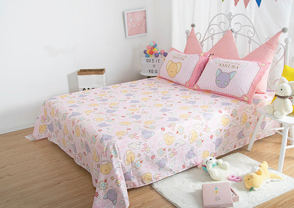 Cartoon Sakura Bedding Set JK1614