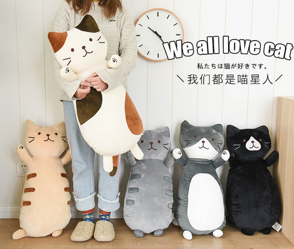 Lovely Cats Plush Hold Pillow JK2805