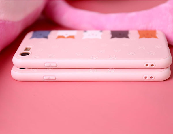 Many Cats and Paws Phone Case for iphone 6/6s/6plus/7/7plus/8/8P/X/XS/XR/XS Max JK1314