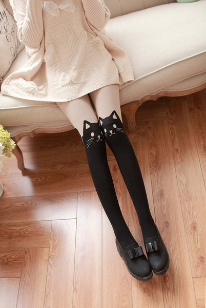 Cute Cat Long Socks JK1934