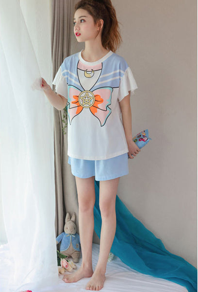 Butterfly Summer Pajamas Suit JK1370