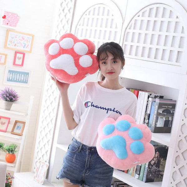 Lovely Cat Paws Pillow And  Blanket JK1609