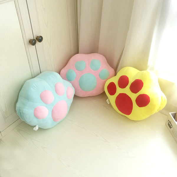Lovely Cats Paw Pillow And Blanket JK2483
