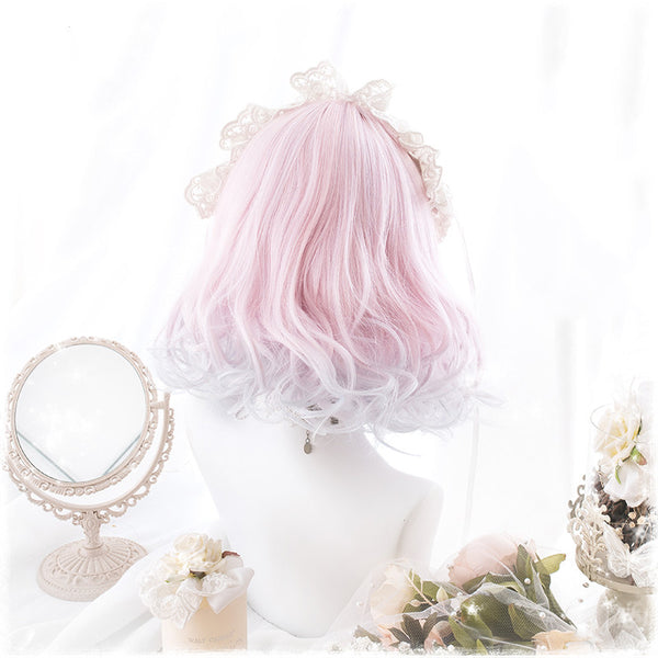 Pink Fashion Lolita Cosplay  Wig JK1494