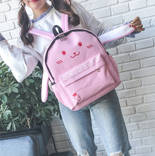 Cute Rabbits Backpack JK1702