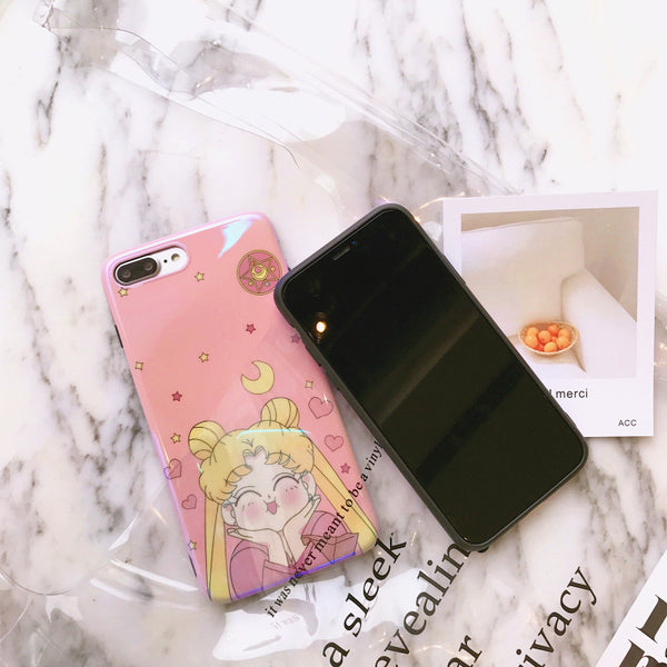 Cute Usagi Phone Case for iphone 6/6s/6plus/7/7plus/8/8P/X/XS/XR/XS Max JK1128