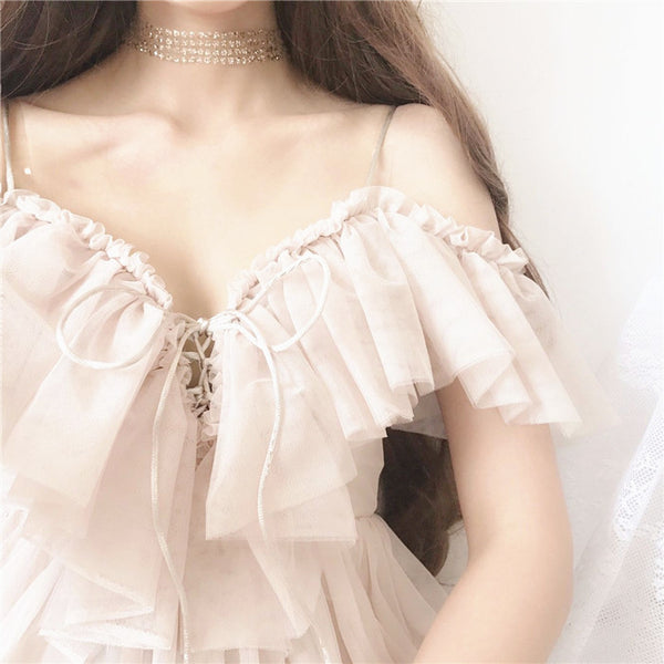 Sexy Chiffon One-piece Dress JK1204