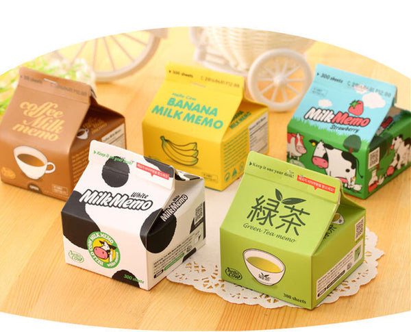 Cute Milk Sticky Note JK2206