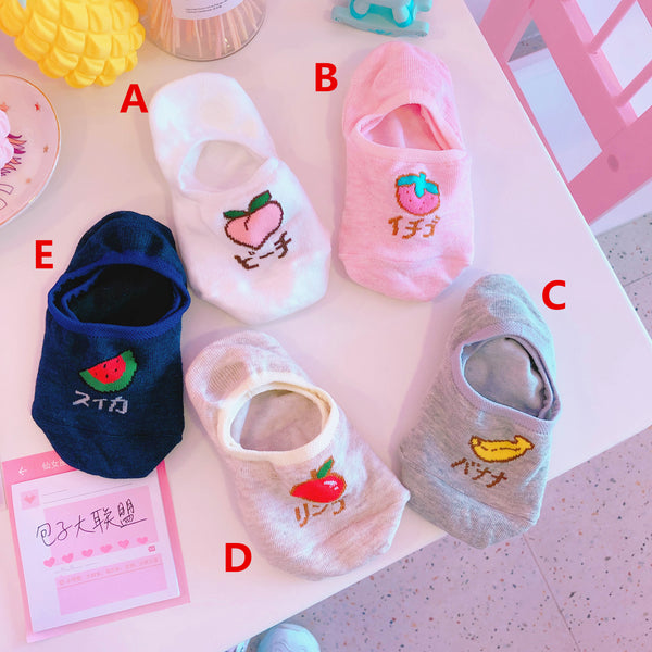 Cute Fruits Socks JK1196