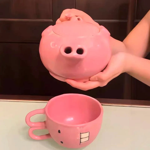 Cute Rabbit And Pig Water Bottle JK3925