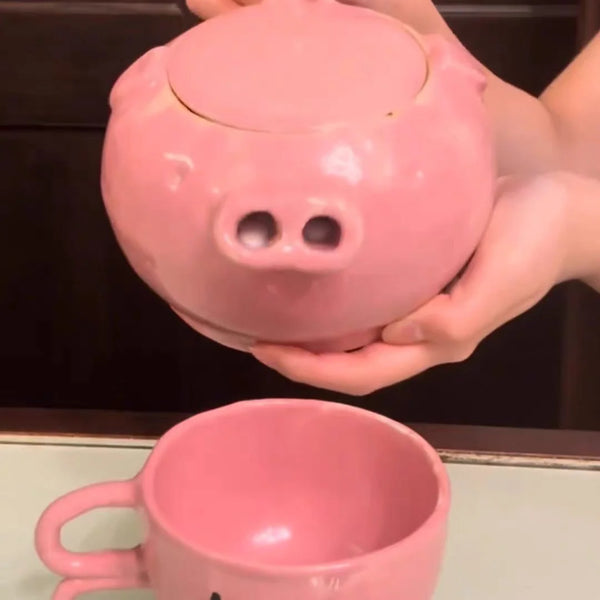 Cute Rabbit And Pig Water Bottle JK3925