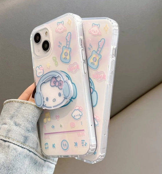 Lovely Kitty Phone Case for iphone 11/11pro/11pro max/12/12pro/12pro max/12mini/13/13pro/13pro max/14/14pro/14plus/14pro max JK3673