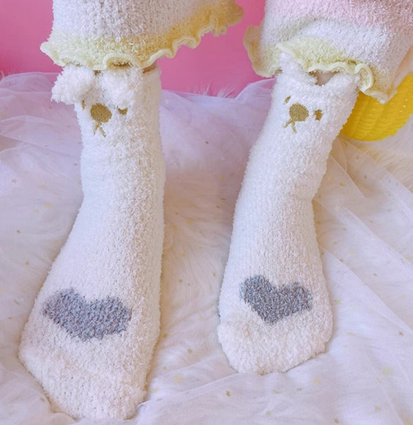 Lovely Cats Paw Socks JK3771