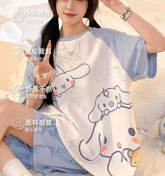 Fashion Anime Summer Pajamas Suit JK3907