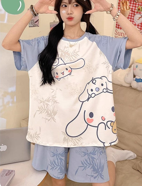 Fashion Anime Summer Pajamas Suit JK3907