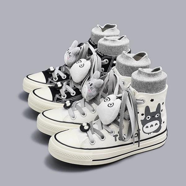 Kawaii Totoro Canvas Shoes JK3634