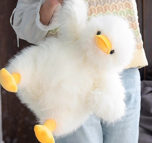 Kawaii Duck Plush Hold Pillow JK3909