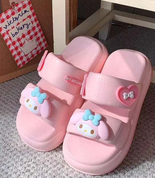 Pink Melody Slippers JK3870