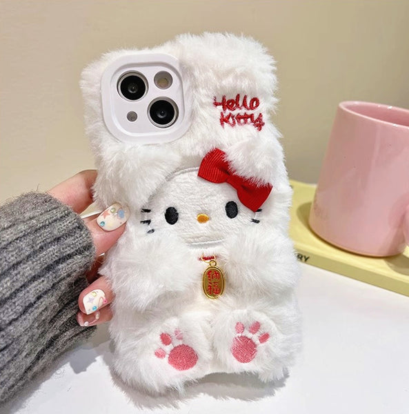 Cute Kitty Phone Case for iphone 11/11pro/11pro max/12/12pro/12pro max/12mini/13/13pro/13pro max/14/14pro/14plus/14pro max/15/15pro/15pro max JK3748