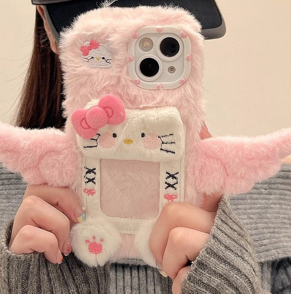 Soft Kitty Phone Case for iphone 11/11pro/11pro max/12/12pro/12pro max/12mini/13/13pro/13pro max/14/14pro/14plus/14pro max/15/15pro/15pro max JK3797