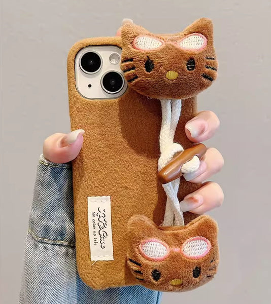 Cute Kitty Phone Case for iphone 11/11pro/11pro max/12/12pro/12pro max/12mini/13/13pro/13pro max/14/14pro/14plus/14pro max/15/15pro/15pro max JK3716