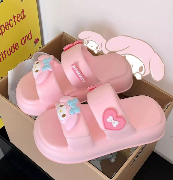 Pink Melody Slippers JK3870