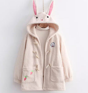 Fashion Rabbit Coat JK3836
