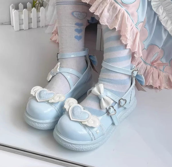 Pretty Heart Lolita Shoes JK3868