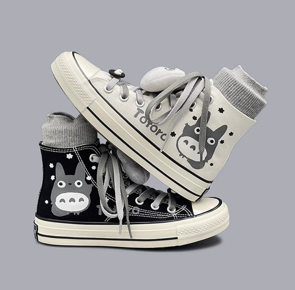 Kawaii Totoro Canvas Shoes JK3634