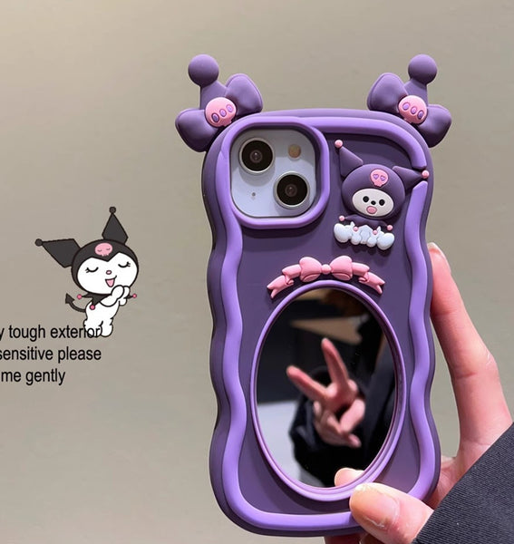 Cute Kuromi Phone Case for iphone 11/11pro/11pro max/12/12pro/12pro max/12mini/13/13pro/13pro max/14/14pro/14plus/14pro max JK3705