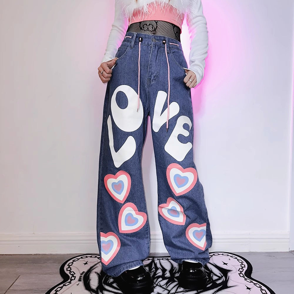 Fashion Love Jeans Pants JK3662