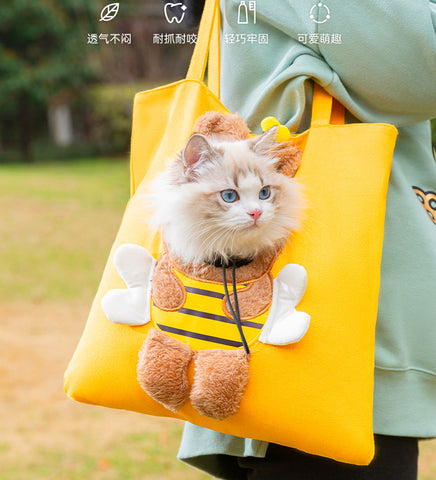 Cute Beer Cat Carrier Bag JK3541