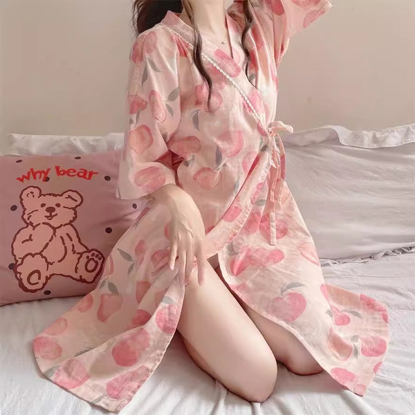 Sweet Peaches Pajamas Suit JK3859