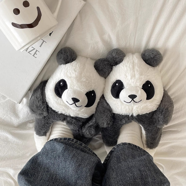 Cute Panda Winter Shoes JK3803