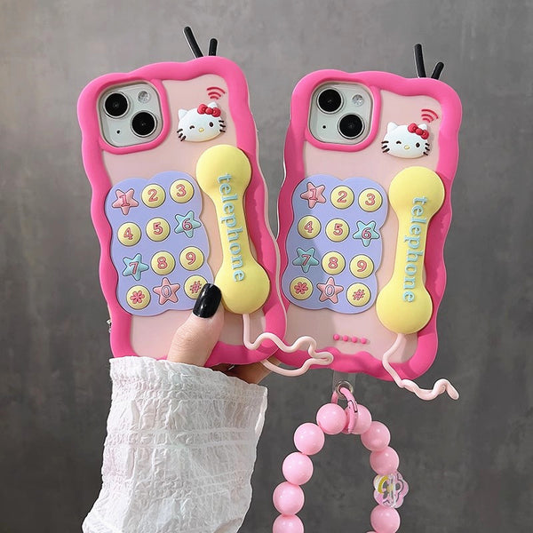 Lovely Kitty Phone Case for iphone 11/11pro/11pro max/12/12pro/12pro max/12mini/13/13pro/13pro max/14/14pro/14plus/14pro max JK3608