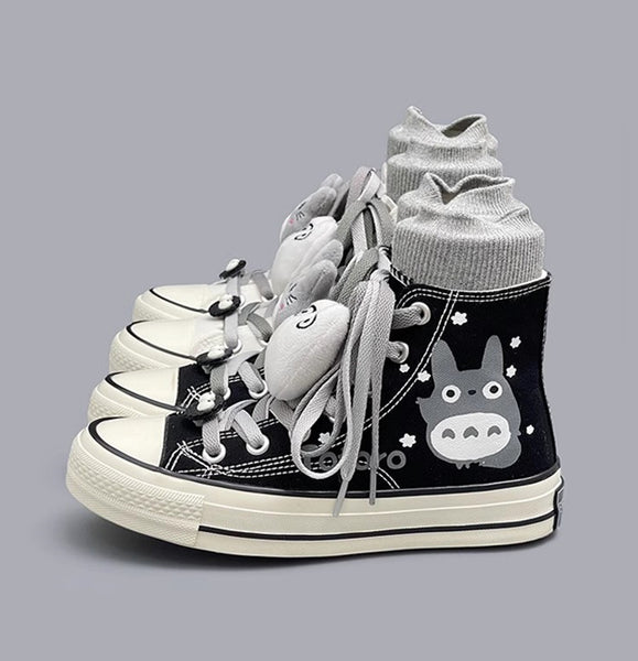 Kawaii Totoro Canvas Shoes JK3634