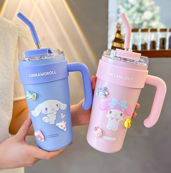 Cartoon Vacuum Water Bottle J3703